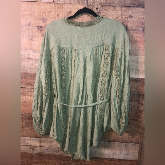 💕 TRADED💕♥️HP♥️Free People flowy embroidered romper - Picture 6 of 7